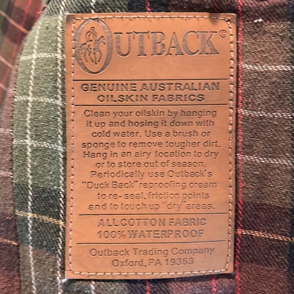 Outback Trading Co. Women’s Quilted OilSkin Vest XXL - Picture 5 of 10